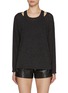 Main View - Click To Enlarge - MO&CO. - Long Sleeve Layering Wool Sweater