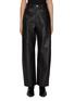 Main View - Click To Enlarge - MO&CO. - Faux Leather Trousers