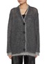 Main View - Click To Enlarge - MO&CO. - V-neck Layered Cardigan