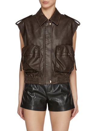 Main View - Click To Enlarge - MO&CO. - Sleeveless Gilet