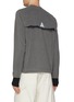 Back View - Click To Enlarge - MONCLER - Contrast Cuff Fleece Sweater