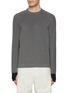 Main View - Click To Enlarge - MONCLER - Contrast Cuff Fleece Sweater