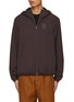 Main View - Click To Enlarge - MONCLER - Bissen Stretch Ripstop Packable Hooded Windbreaker