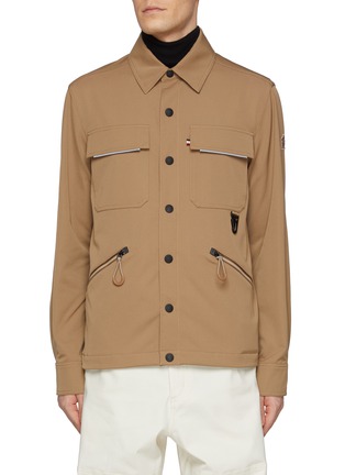 Main View - Click To Enlarge - MONCLER - Bi-stretch Pocket Overshirt