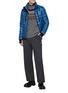 Figure View - Click To Enlarge - MONCLER - Hers High Neck Pocket Ripstop Puffer Jacket