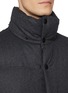 Detail View - Click To Enlarge - MONCLER - Krun Hooded High Neck Puffer Jacket