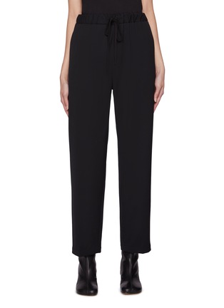 Main View - Click To Enlarge - MM6 MAISON MARGIELA - Drawstring Waist Tailored Pants