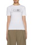 Main View - Click To Enlarge - MM6 MAISON MARGIELA - Numeric Cotton Jersey T-Shirt