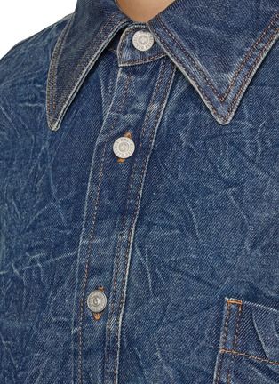  - MM6 MAISON MARGIELA - Pittsburgh Crease Denim Shirt