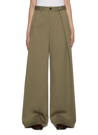 Main View - Click To Enlarge - MM6 MAISON MARGIELA - Pleated Trousers