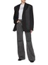 Figure View - Click To Enlarge - MM6 MAISON MARGIELA - Tailored Deconstructed Blazer