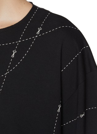  - MM6 MAISON MARGIELA - Basic Jersey Cotton Sweatshirt