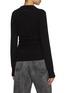 Back View - Click To Enlarge - MM6 MAISON MARGIELA - Sliced Wrapping Knit Sweater