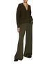 Figure View - Click To Enlarge - MM6 MAISON MARGIELA - Boxy Ribbed Knit Cardigan