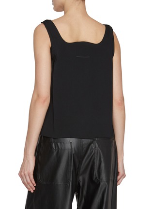 Back View - Click To Enlarge - MM6 MAISON MARGIELA - Fluid Tank Top