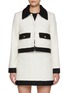 Main View - Click To Enlarge - ALICE & OLIVIA - Topher Tweed Cropped Jacket