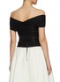 Back View - Click To Enlarge - ALICE & OLIVIA - Arverne Off Shoulder Cross Bodysuit