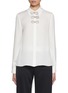 Main View - Click To Enlarge - ALICE & OLIVIA - Willa Embellished Bow Shirt