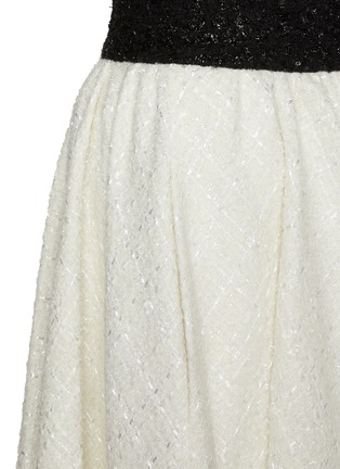  - ALICE & OLIVIA - Nilda Voluminous Combo Tweed Skirt