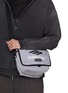 Figure View - Click To Enlarge - BALENCIAGA - Explorer 3B Stencil Print Messenger Bag