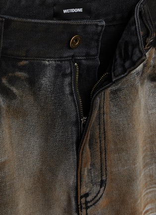  - WE11DONE - Dark Wash Cotton Blend Carpenter Jeans