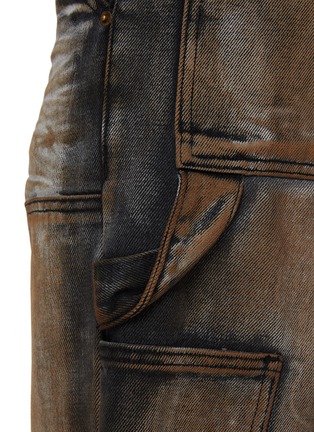  - WE11DONE - Dark Wash Cotton Blend Carpenter Jeans