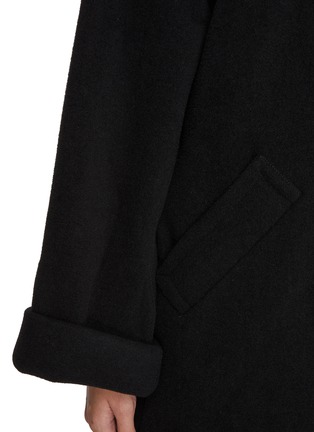  - MM6 MAISON MARGIELA - Wide Cuff Long Sleeve Wool Jersey Top