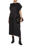 Figure View - Click To Enlarge - MM6 MAISON MARGIELA - Lining Twist Maxi Dress