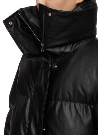  - MM6 MAISON MARGIELA - Faux Leather Puffer Coat