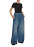 Figure View - Click To Enlarge - MM6 MAISON MARGIELA - Gathered Fading Denim Jeans