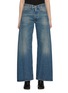 Main View - Click To Enlarge - MM6 MAISON MARGIELA - Twisted Indigo Denim Jeans