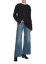 Figure View - Click To Enlarge - MM6 MAISON MARGIELA - Twisted Indigo Denim Jeans