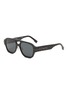 Main View - Click To Enlarge - FENDI - Fendigraphy Acetate Rectangular Sunglasses