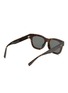 Figure View - Click To Enlarge - FENDI - Fendi Diagonal Acetate Round Sunglasses