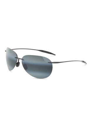 Main View - Click To Enlarge - MAUI JIM - Nylon Aviator Sunglasses