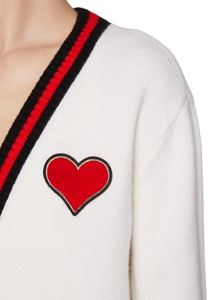  - ALICE & OLIVIA - Heart Bradford Knit Cardigan