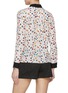 Back View - Click To Enlarge - ALICE & OLIVIA - The Willa Stace Face Silk Shirt