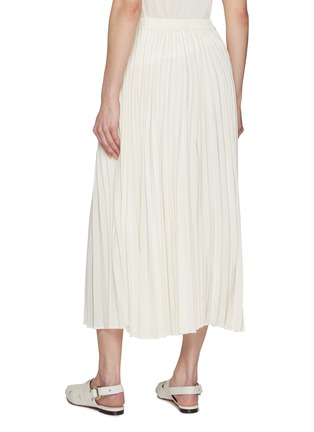 Back View - Click To Enlarge - CO - Pleated Elasticated Waist Skirt