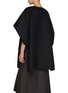 Back View - Click To Enlarge - CALCATERRA - Two-way Wool Cape