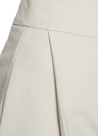  - CALCATERRA - Pleated Cropped Cotton Trousers