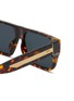 Detail View - Click To Enlarge - LINDA FARROW - Brady Acetate Rectangle Sunglasses