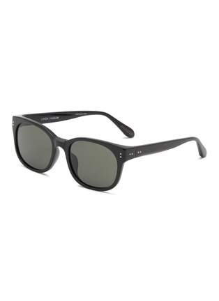 Main View - Click To Enlarge - LINDA FARROW - Cedric Acetate D-frame Sunglasses