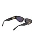 Figure View - Click To Enlarge - LINDA FARROW - Tomie Acetate Cat Eye Sunglasses
