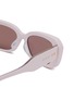 Detail View - Click To Enlarge - GUCCI - Acetate Rectangle Sunglasses