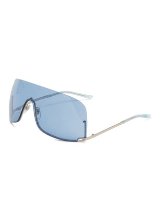 Main View - Click To Enlarge - GUCCI - Metal Aviator Sunglasses