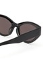 Detail View - Click To Enlarge - BALENCIAGA - Recycled Acetate Cateye sunglasses