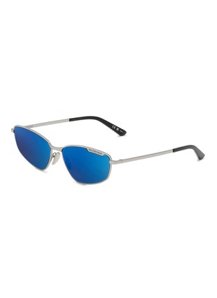 Main View - Click To Enlarge - BALENCIAGA - Metal Aviator Sunglasses