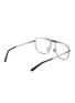 Figure View - Click To Enlarge - BALENCIAGA - Metal Navigator Glasses