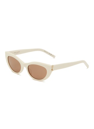 Main View - Click To Enlarge - SAINT LAURENT - Acetate Cat Eye Sunglasses