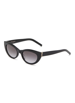 Main View - Click To Enlarge - SAINT LAURENT - Acetate Cateye Sunglasses